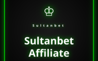 Sultanbet Affiliate programı kontrol paneli ve kazanç grafiği.