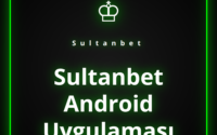 Sultanbet Android Uygulaması'nın akıllı telefondaki arayüzü