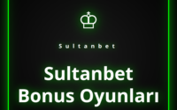 Sultanbet bonus oyunları ile kazanç fırsatlarını gösteren ekran.
