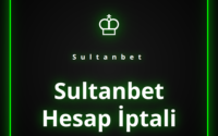 Sultanbet hesap iptali işlemini gösteren bir ekran görüntüsü